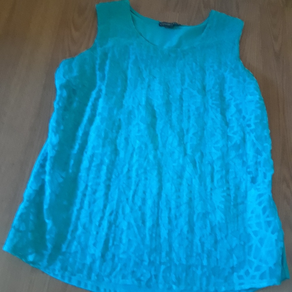 Agua Green Blouse